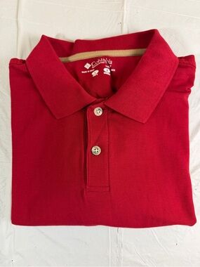 Columbia‎ Red Men's Polo Shirt